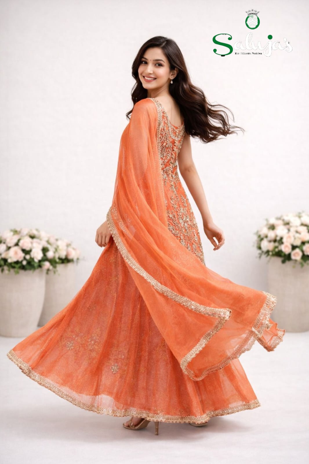 Royal Flair Sharara Suit – Saluja Store