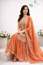 Royal Flair Sharara Suit – Saluja Store