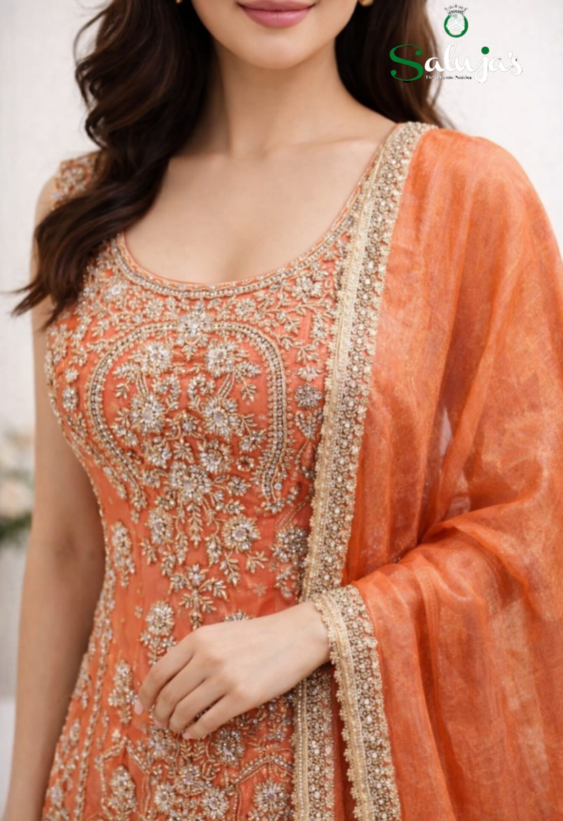 Royal Flair Sharara Suit – Saluja Store