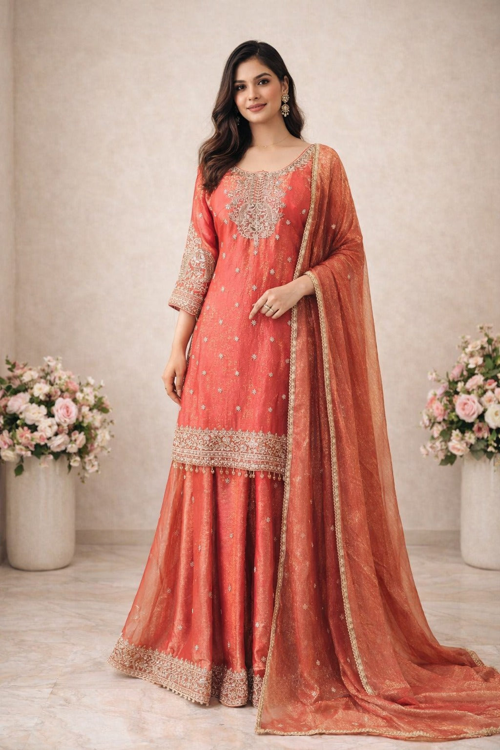 Grand Festive Sharara Suit – Saluja Store