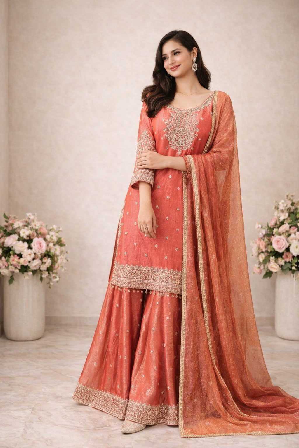 Grand Festive Sharara Suit – Saluja Store