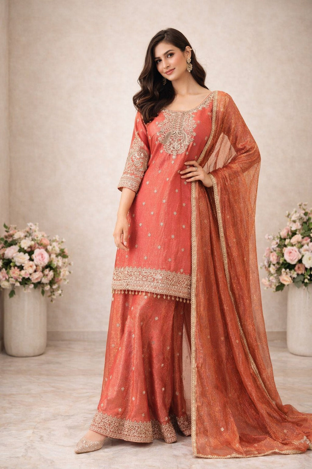 Grand Festive Sharara Suit – Saluja Store