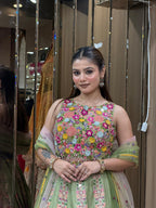 Meadow Bloom Designer Lehenga Choli