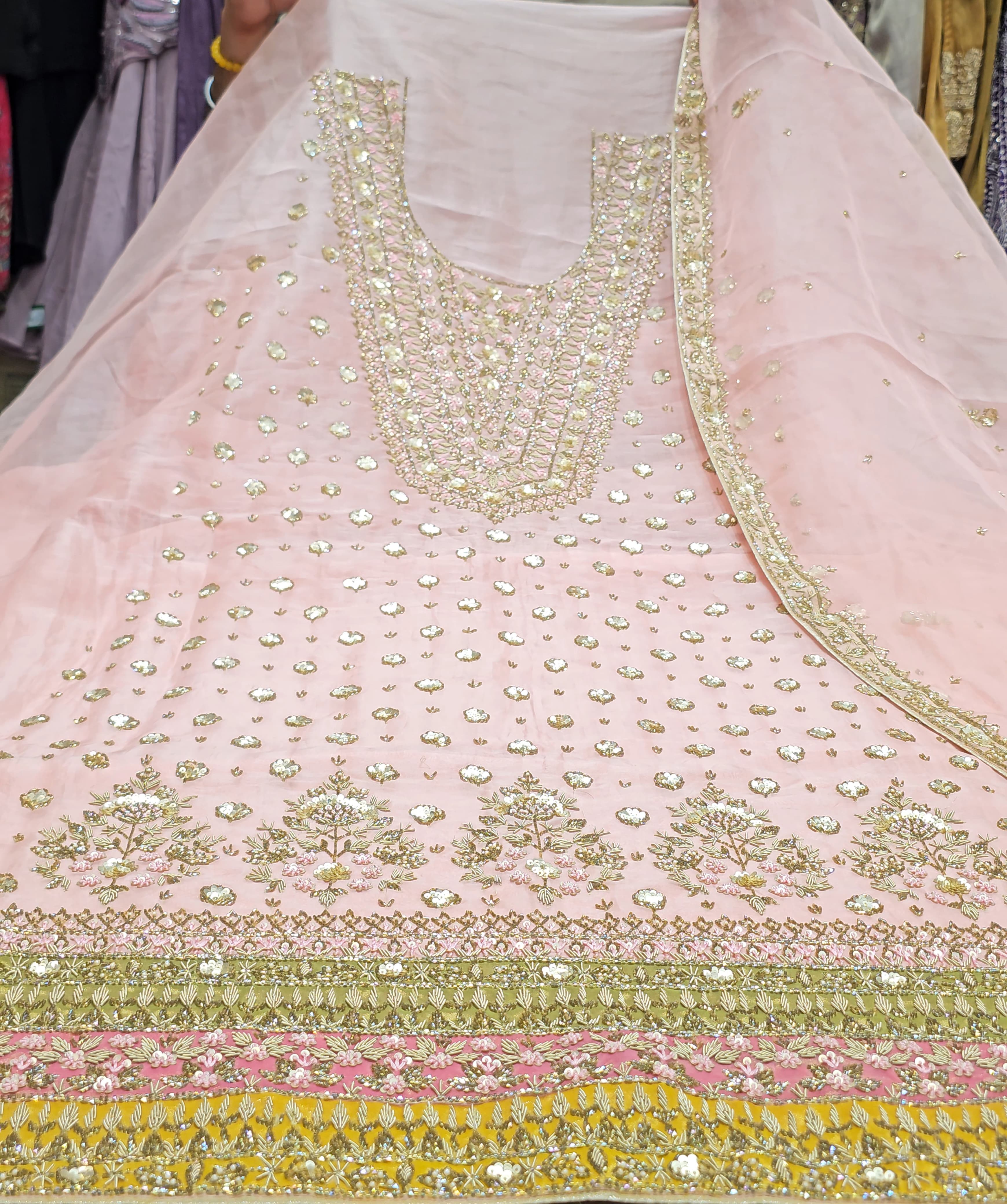 Blush Noor Designer Suit – Saluja Store
