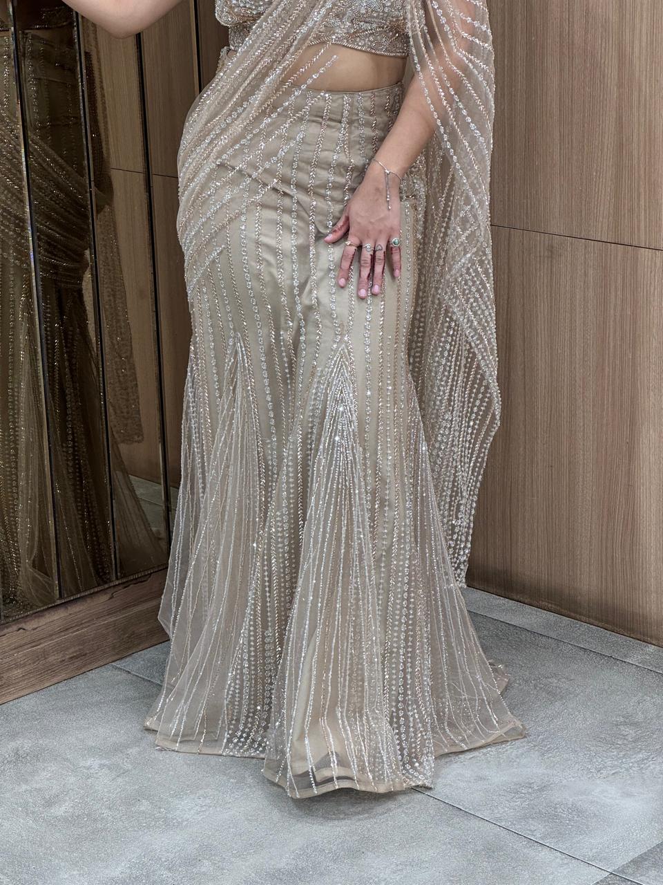 Crystal Designer Saree