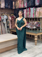 Embellished Drape Saree