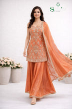Royal Flair Sharara Suit – Saluja Store