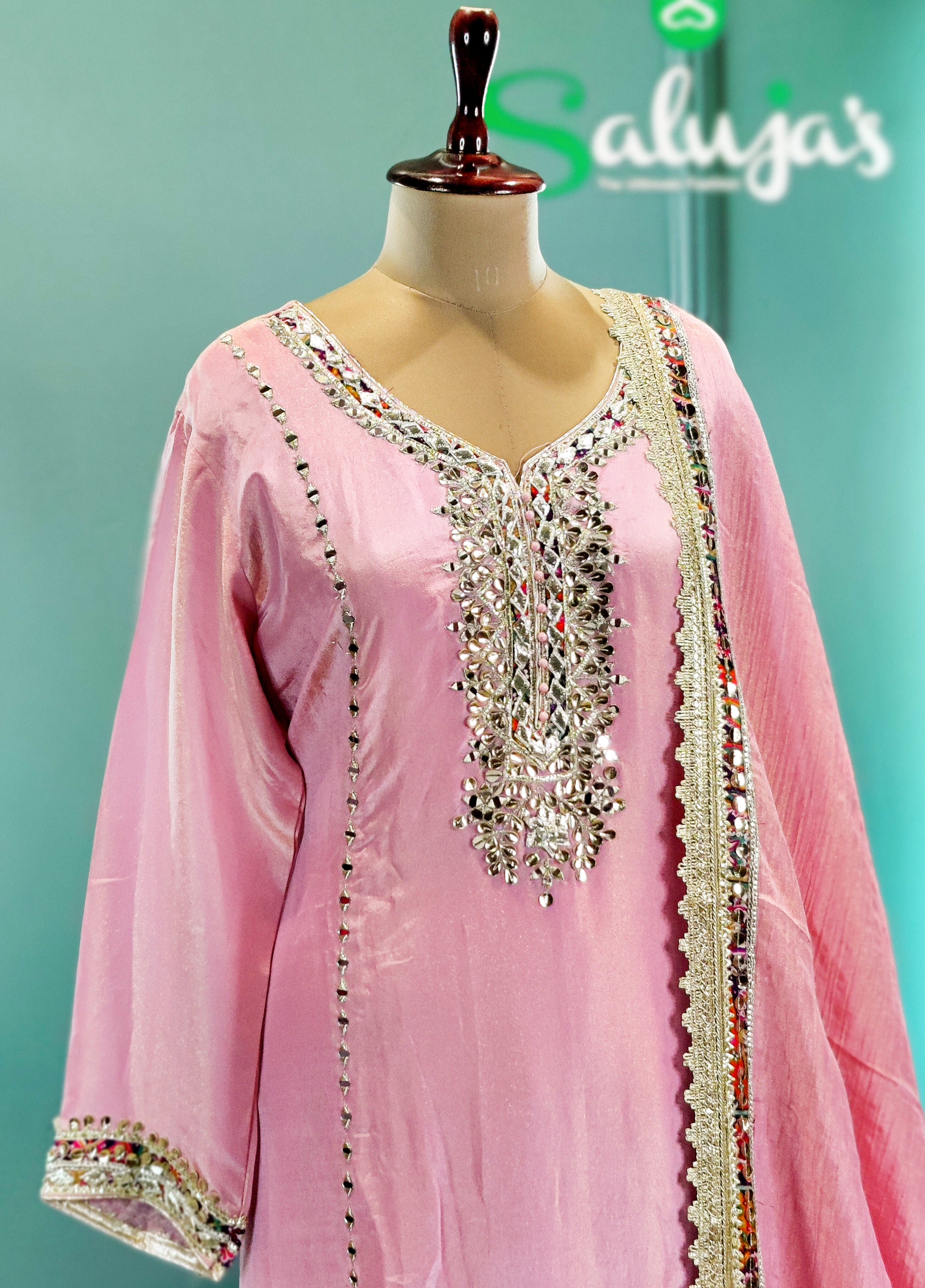 A-Line Shirt With Straight Pant