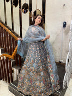 Celestial Bloom Designer Lehenga – Saluja Store