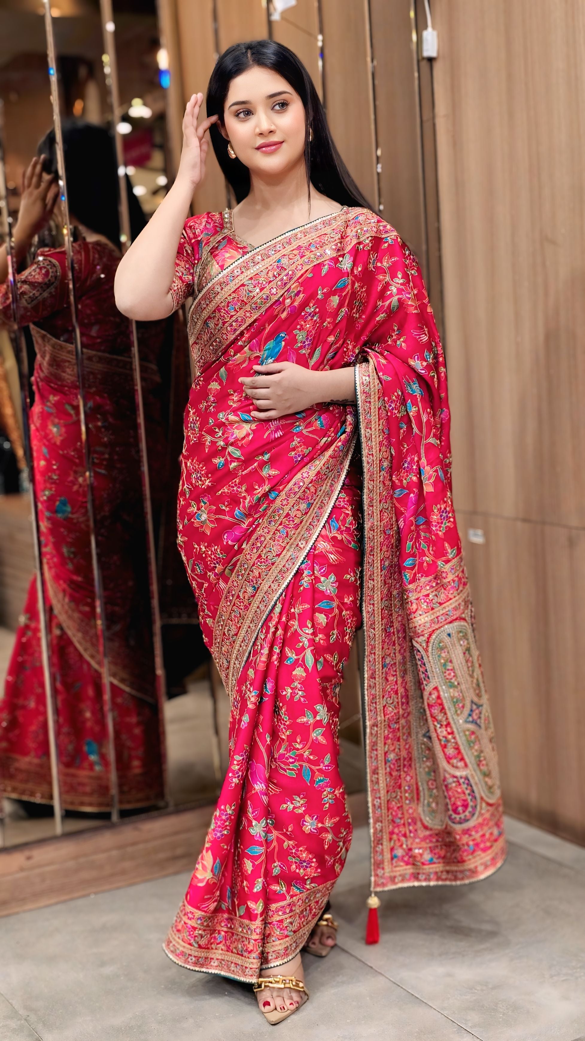 Royal Banarasi Party Wear Saree – By Saluja Store