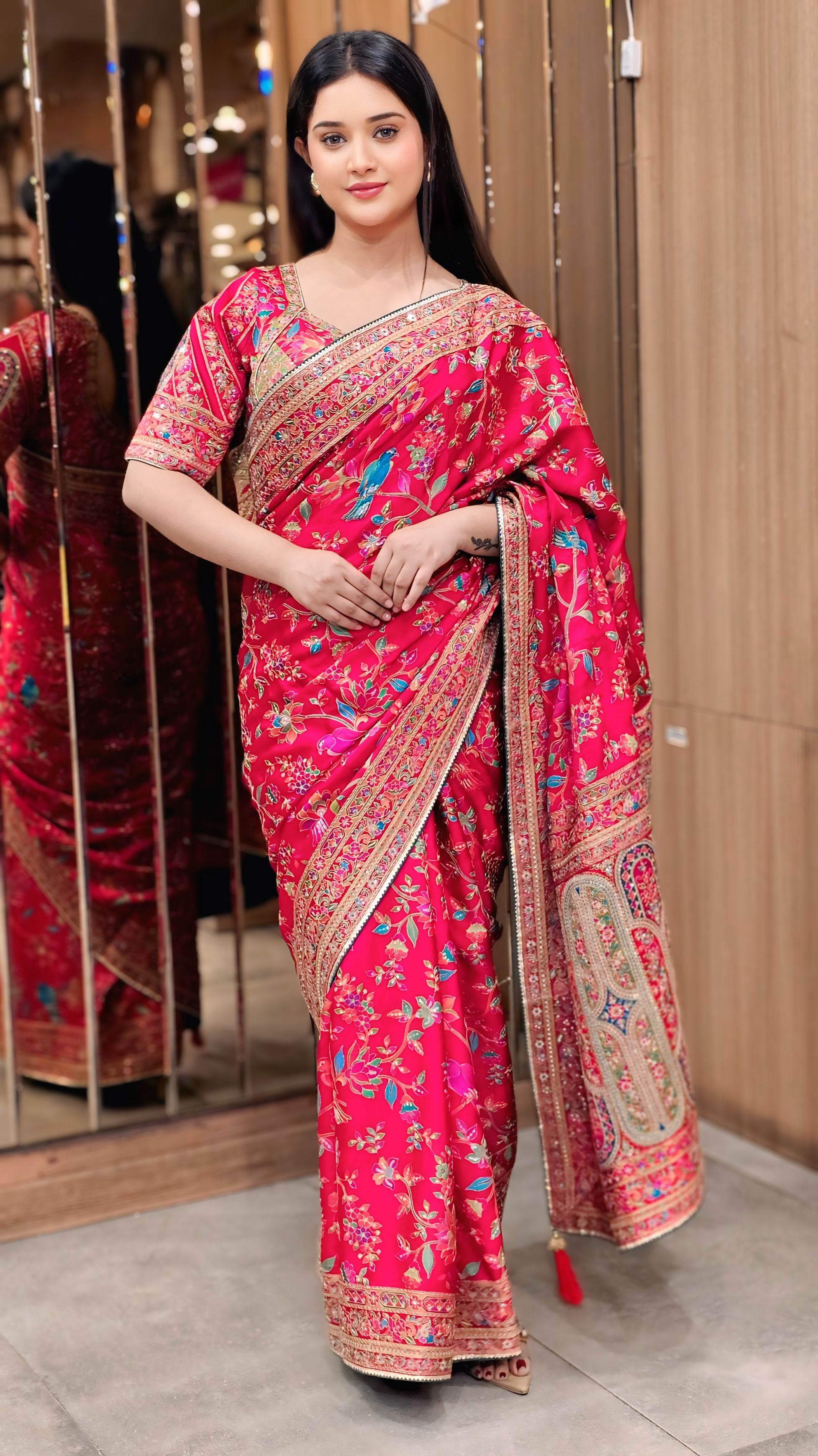 Royal Banarasi Party Wear Saree – By Saluja Store
