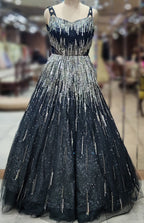 Midnight Grace Luxe Black Gown