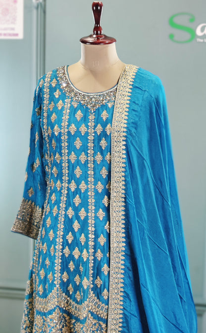 Sharara Peplum