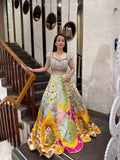 Royal Mosaic Designer Lehenga