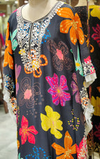 Black Kaftan Suit – Regal Elegance in Every Detail