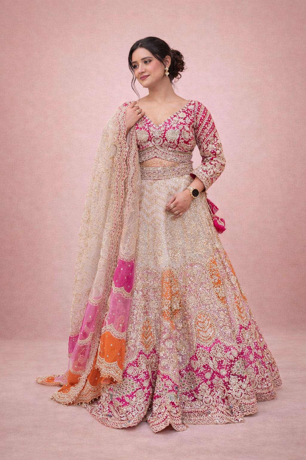 Signature Royal Lehenga Choli – On-Demand Manufactured | Saluja Store