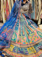 Royal Mosaic Heritage Lehenga – Saluja Store