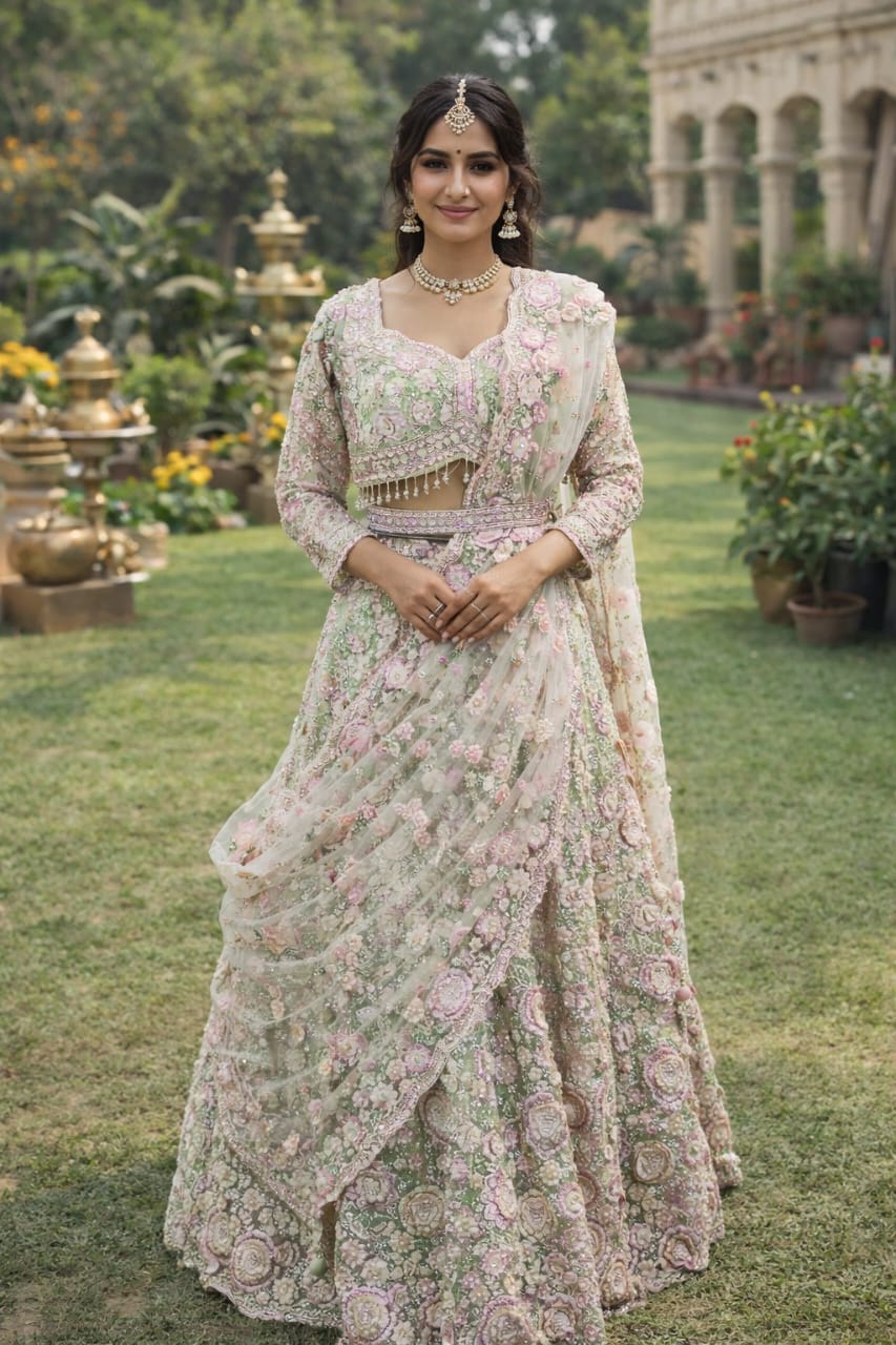 Party Wear Lehenga Choli – Saluja Store