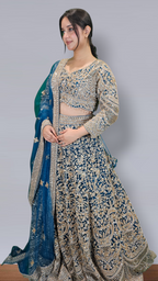 Blue Lehanga
