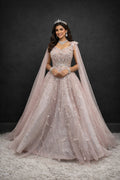 Princess Grace Pink Gown – Saluja Store
