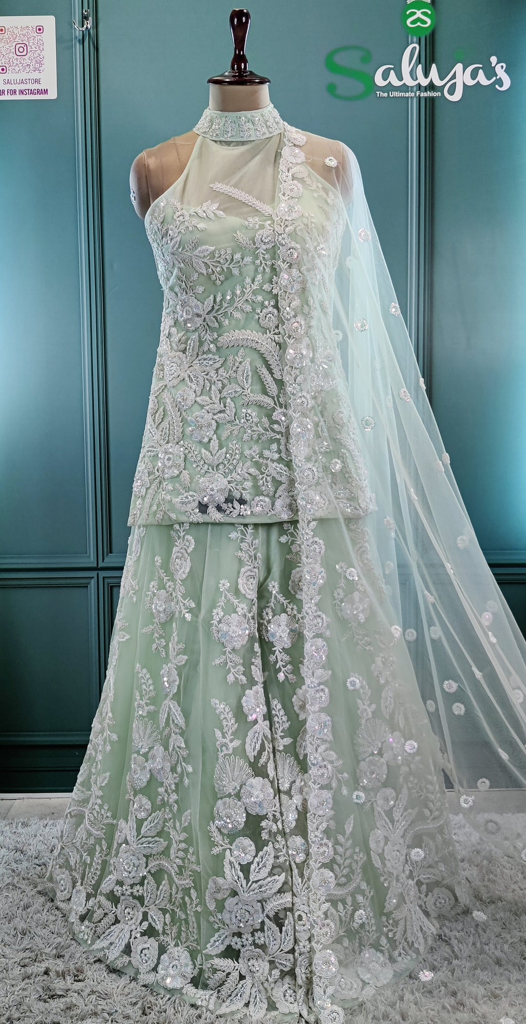 Elegant Pista Sharara Suit for Women