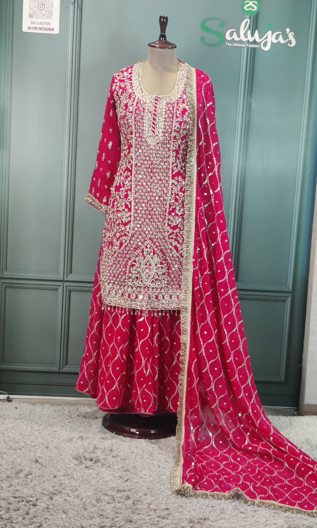 Royal Velvet Luxe Suit – By Saluja Store