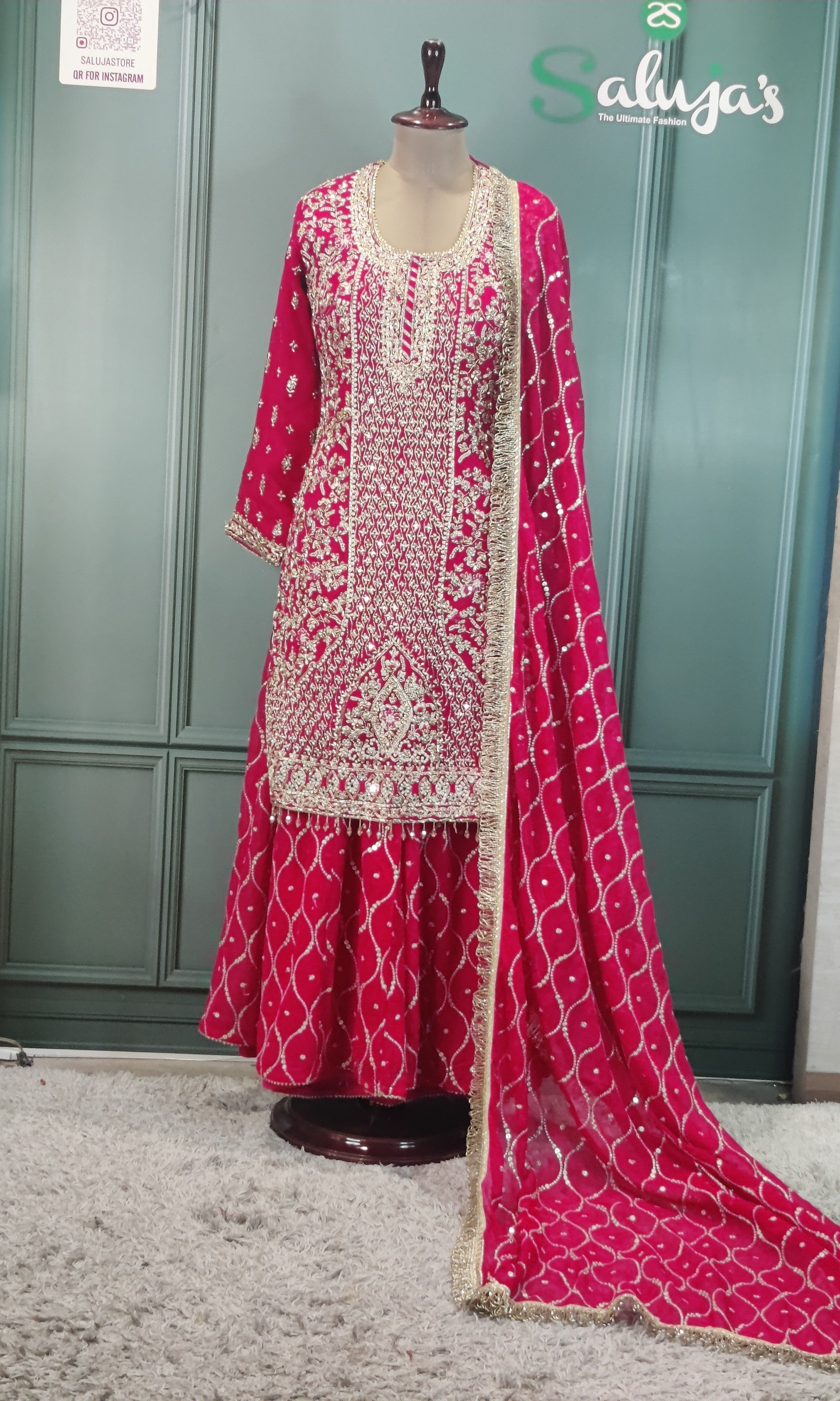 Royal Velvet Luxe Suit – By Saluja Store