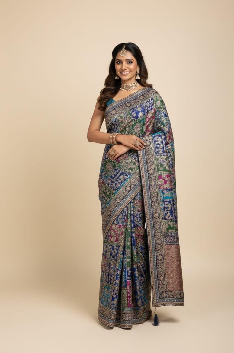 Classic Heritage Banarasi Saree – Saluja Store